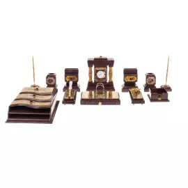 Письменный набор с лотком "Изыск" из яшмы, Златоуст